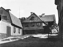 Katarina Östra Kvarngränd 7 österut. Nuv. Sandbacksgatan 7, kv. Sandbacken Mindre och Glasbrukstäppan
