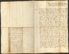 Helena Bertilsdotter skriver till rätten för att få hjälp i konflikten med sin syster 1667